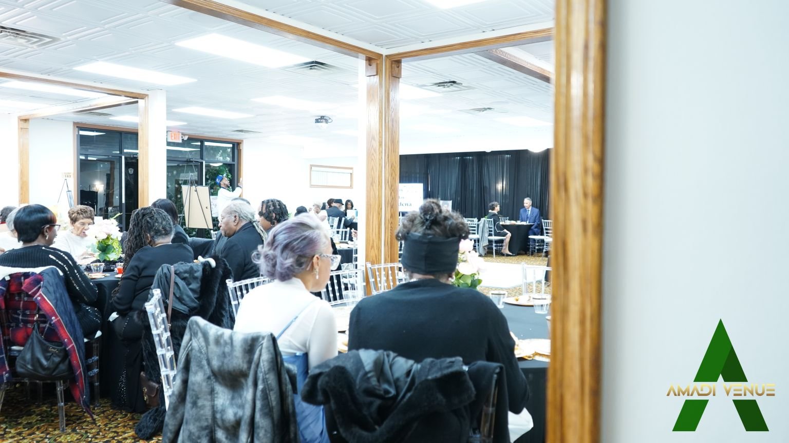 Wide shot of venue.